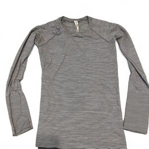 Lululemon Striped Long Sleeve Shirt